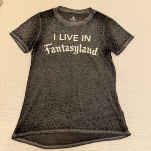 Disney Parks Fantasyland Women’s Heathered Graphic Tee